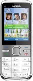 Nokia C5-00 white