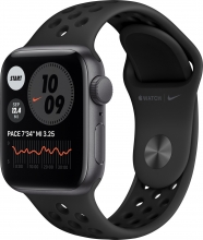 Apple Watch Nike SE (GPS) 40mm space grey with sport wristlet anthracite/black 