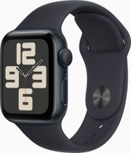 Apple Watch SE 2022 (GPS) 40mm midnight with sport wristlet S/M midnight 