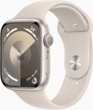 Apple Watch Series 9 (GPS) 45mm aluminium Polarstern with sport wristlet S/M Polarstern 