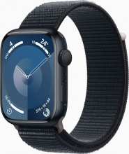 Apple Watch Series 9 (GPS) 45mm aluminium midnight with Sports Loop midnight 