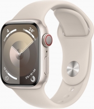 Apple Watch Series 9 (GPS + cellular) 41mm aluminium Polarstern with sport wristlet M/L Polarstern 