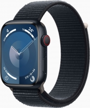 Apple Watch Series 9 (GPS + cellular) 45mm aluminium midnight with Sports Loop midnight 