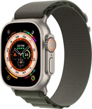 Apple Watch Ultra with Alpine Loop Small green 