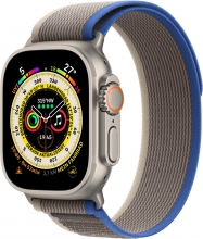 Apple Watch Ultra with Trail Loop M/L blue/grey 