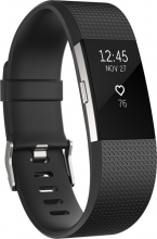 Fitbit Charge 2 Large activity tracker black/silver 