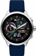 Fossil Gen 6 Smartwatch Wellness Edition Navy Silicone 