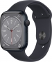 Apple Watch Series 8 (GPS) 45mm aluminium midnight with sport wristlet midnight 