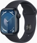 Apple Watch Series 9 (GPS) 41mm aluminium midnight with sport wristlet S/M midnight 