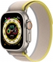 Apple Watch Ultra with Trail Loop S/M yellow/beige 