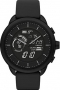 Fossil Gen 6 hybrid Smartwatch Wellness Edition Black Silicone 