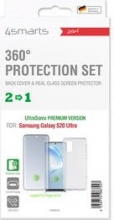 4smarts 360° Premium Protection set UltraSonix for Samsung Galaxy S20 Ultra black 
