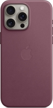 Apple Feingewebe case with MagSafe for iPhone 15 Pro Max Mulberry 