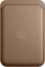 Apple iPhone Feingewebe wallet with MagSafe Taupe 