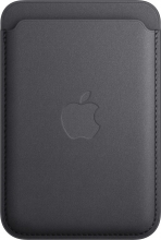 Apple iPhone Feingewebe wallet with MagSafe black 