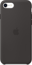 Apple iPhone SE (2020) Silicone Case Black 