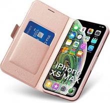 Aunote wallet for Apple iPhone XS Max rose gold 