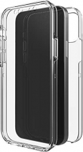 Black Rock 360° clear case for Apple iPhone 12/12 Pro transparent 