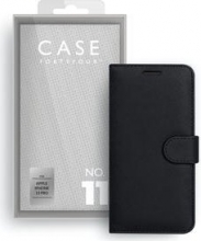 Case FortyFour No.11 for Apple iPhone 13 Pro Cross Grain Black 