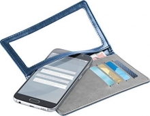 Cellularline Touch wallet universal blue 