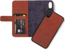 Decoded Detachable wallet for Apple iPhone XS Max brown 