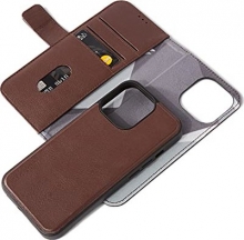 Decoded Detachable wallet for Apple iPhone 13 Pro brown 