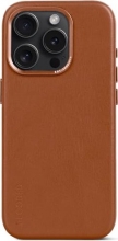Decoded Leather Back Cover for Apple iPhone 15 Pro Tan 