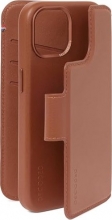 Decoded Leather Detachable wallet MagSafe for Apple iPhone 15 Tan 