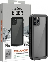 Eiger Avalanche case for Apple iPhone 13 Pro black/transparent 