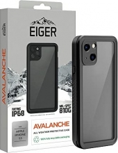 Eiger Avalanche case for Apple iPhone 13 black/transparent 