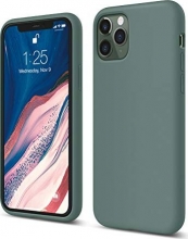 Elago Silicone case for Apple iPhone 11 Pro midnight green 