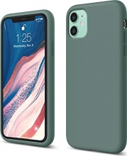 Elago Silicone case for Apple iPhone 11 midnight green 