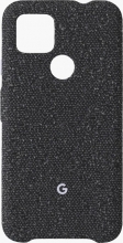 Google fabric Back Cover for pixel 4a 5G Basically Black 