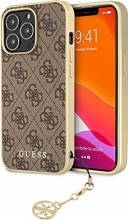 Guess Hard Cover 4G Charms for Apple iPhone 13 Pro Max brown 