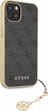 Guess Hard Cover 4G Charms for Apple iPhone 13 grey 