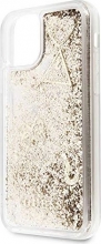Guess Hard Cover Glitter Hearts for Apple iPhone 11 Pro gold 