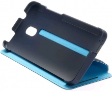 HTC HC-V851 Double Dip Flip case for One mini dark blue/light blue 