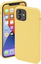 Hama Cover MagCase Finest Feel Pro for Apple iPhone 12/12 Pro yellow 