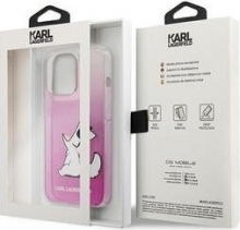 KEBA Hard case Choupette Fun for Apple iPhone 13 Pro pink 