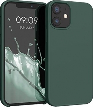 KWMobile TPU Silicone case for Apple iPhone 12 mini moss green 