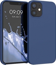 KWMobile TPU Silicone case for Apple iPhone 12 mini dark blue 