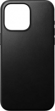 Nomad modern Leather case for Apple iPhone 15 Pro Max black 