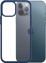 PanzerGlass clear case colour AntiBacterial Limited Edition for Apple iPhone 12 Pro Max blue 