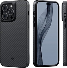 Pitaka MagEZ case Pro 3 Twill for Apple iPhone 14 Pro Max black/grey 