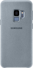Samsung EF-XG960AM Alcantara Cover for Galaxy S9 mint green 