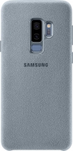 Samsung EF-XG965AM Alcantara Cover for Galaxy S9+ mint green 