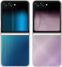 Samsung Flipsuit case for Galaxy Z Flip 5 transparent 