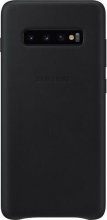 Samsung Leather Cover for Galaxy S10+ black 