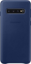 Samsung Leather Cover for Galaxy S10 navy blue 