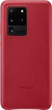 Samsung Leather Cover for Galaxy S20 Ultra red 